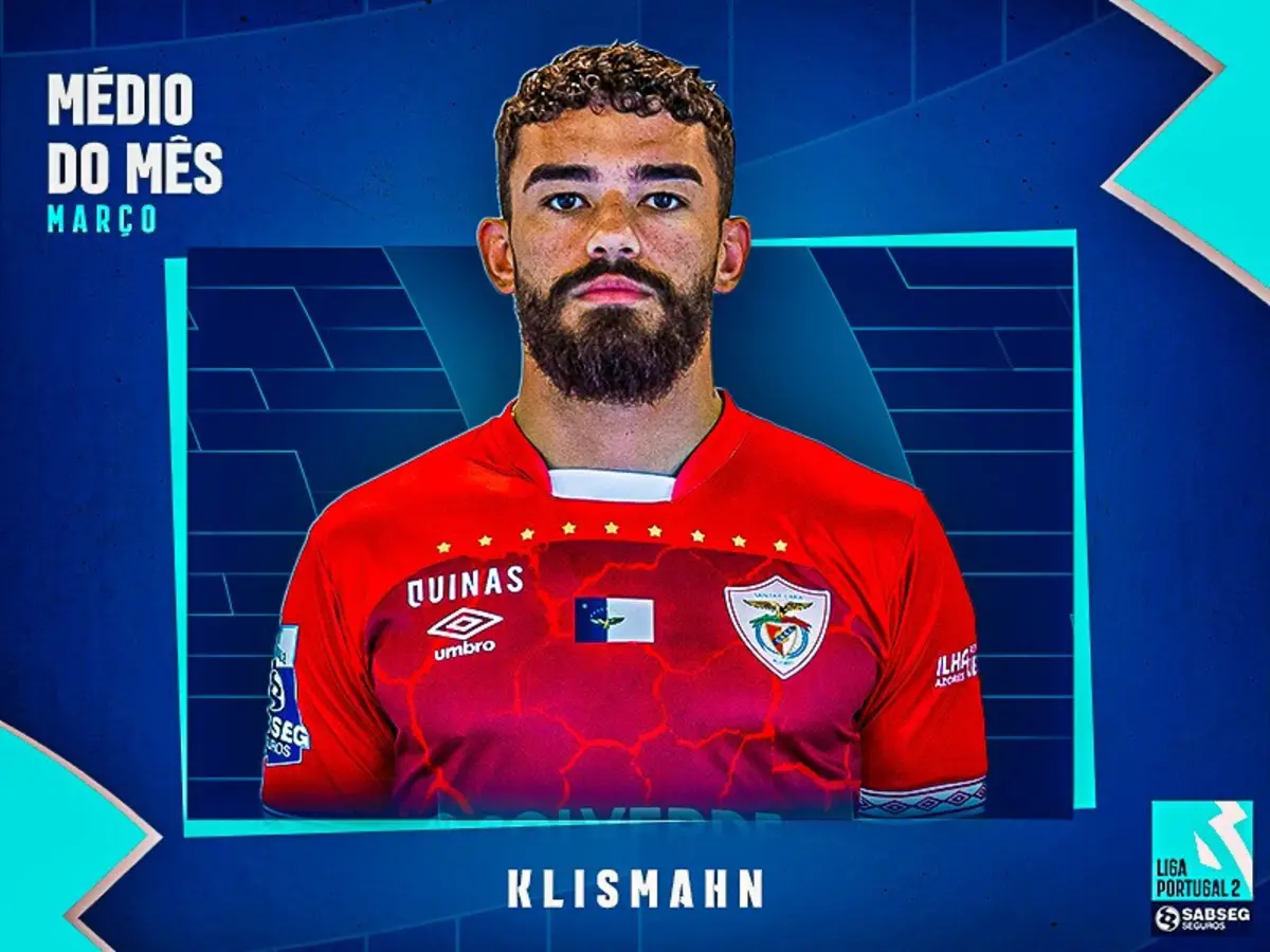 Imagem de contexto do artigo Joga no Santa Clara o melhor médio do mês de março na II Liga