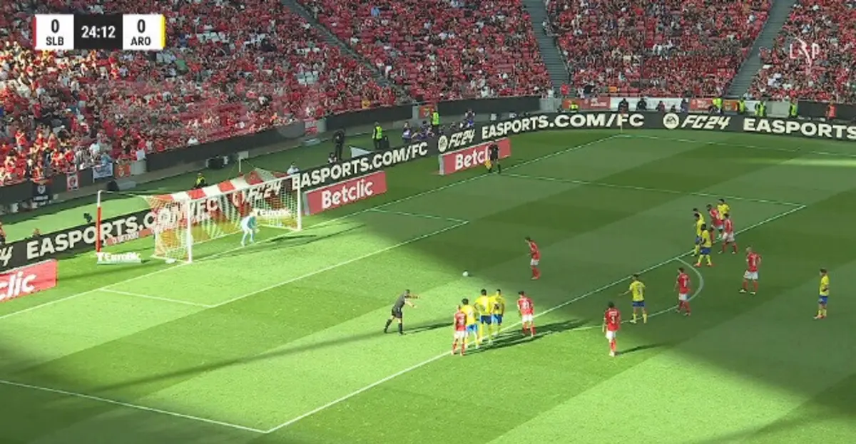 Golo de Di María (créditos: Vsports)