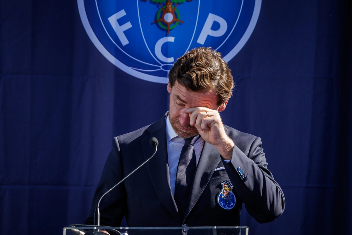 Villas-Boas não aguentou as lágrimas