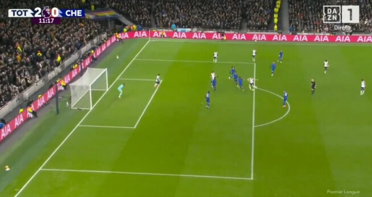 Imagem de contexto do artigo Tottenham inicia dérbi frente ao Chelsea com dois golos em 11 minutos. Ora veja