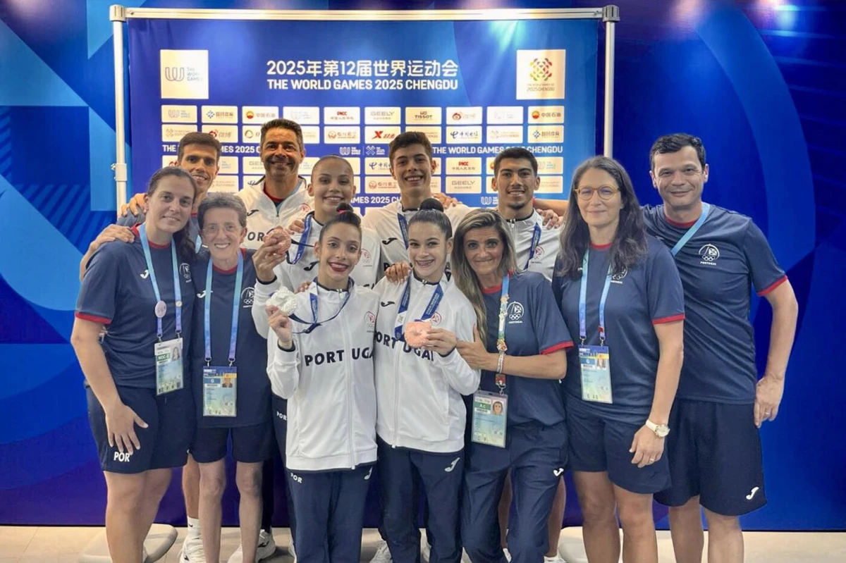 Créditos: Federação de Ginástica de Portugal