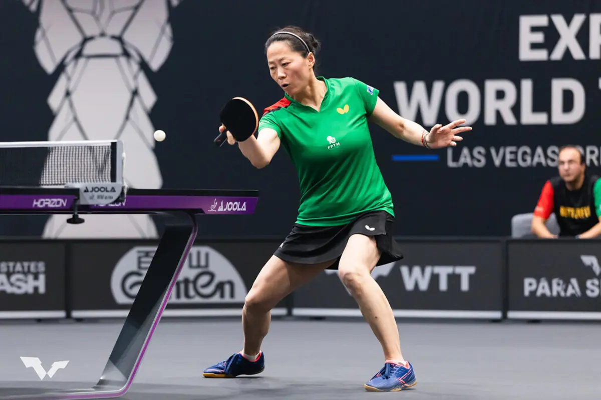 Fu Yu (Reprodução: Federação Portuguesa de Ténis de Mesa)