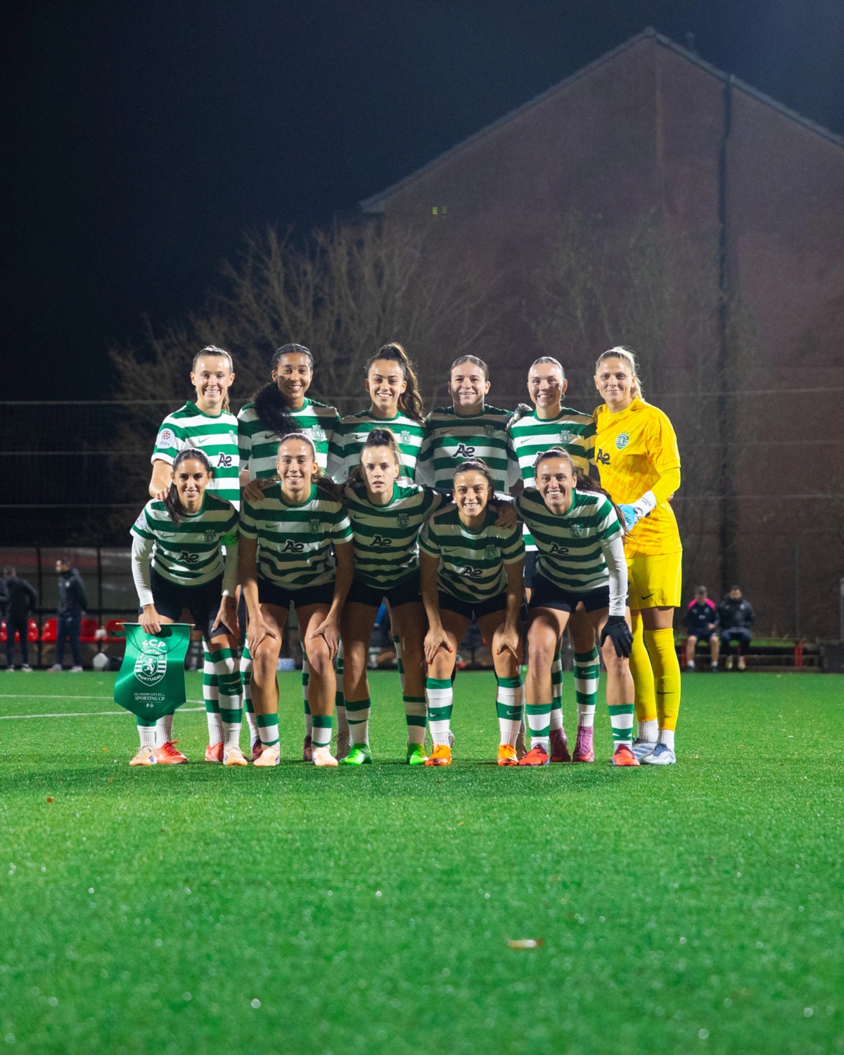 Imagem de contexto do artigo Sporting empata na primeira mão dos "oitavos" da Taça da Europa feminina