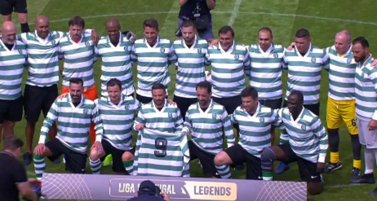 Imagem de contexto do artigo Sporting homenageou Manuel Fernandes no Liga Portugal Legends