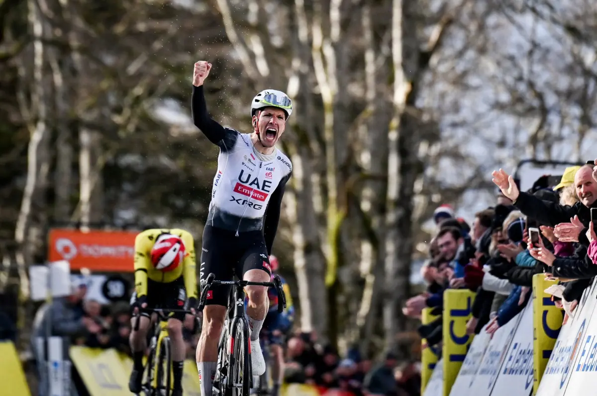 A festa de João Almeida (Créditos: Paris-Nice)