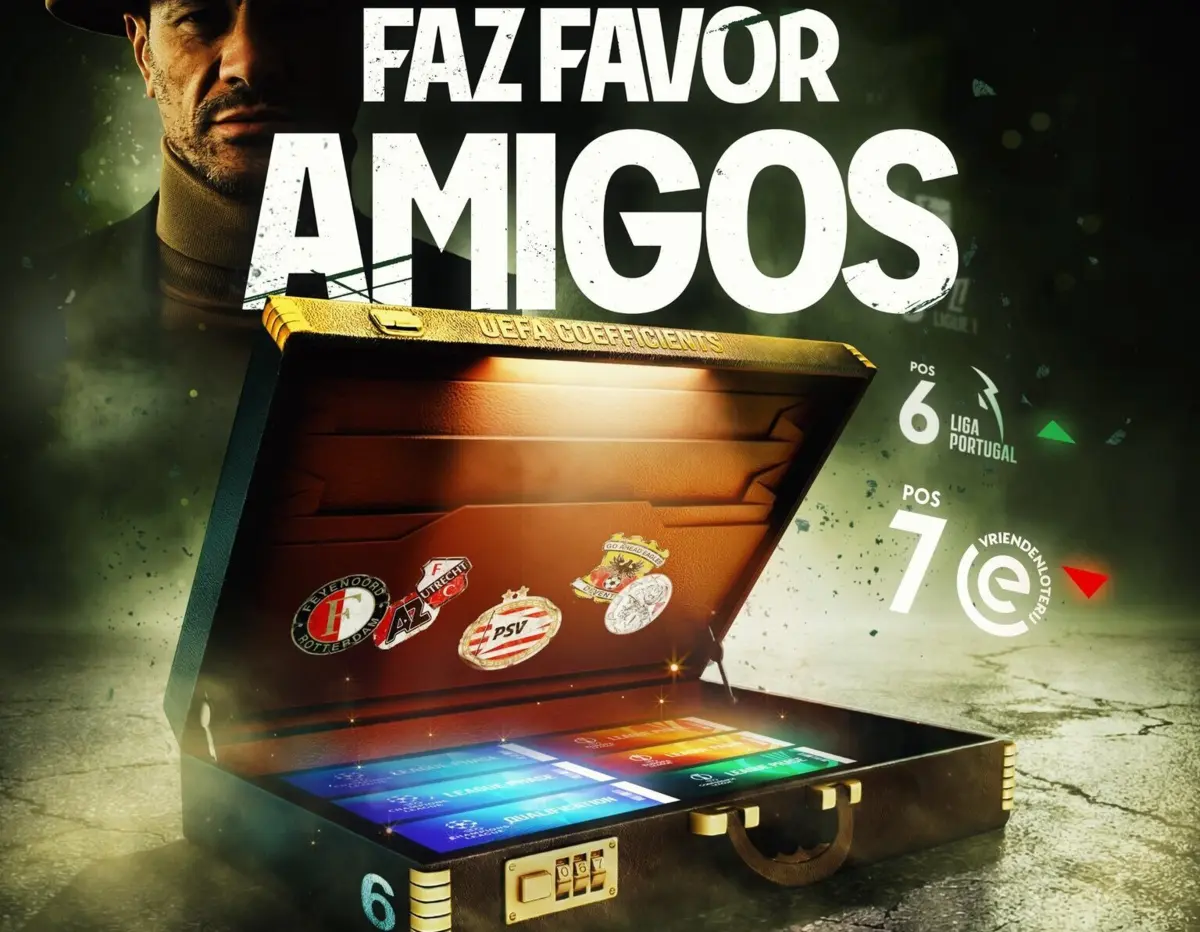 Imagem de contexto do artigo Liga dos Países Baixos felicita Portugal pelo sexto lugar no ranking: "É vosso... por agora"