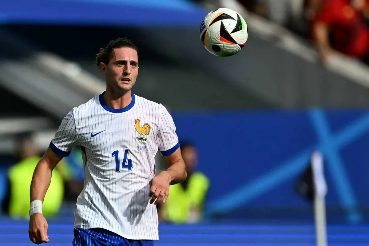 Rabiot no Euro'2024 (créditos: AFP)