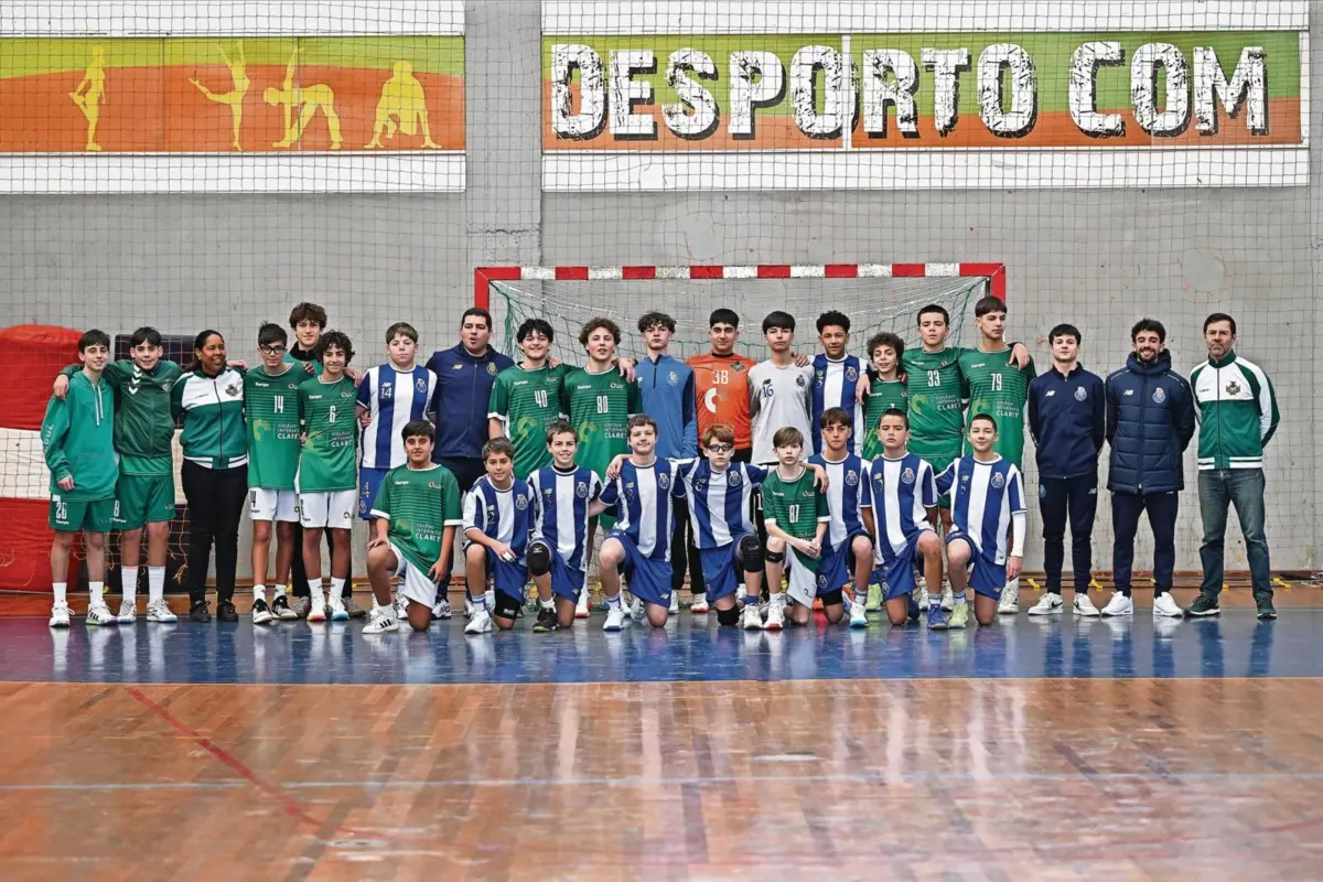 No Pavilhão do agora Colégio Claret, continua a respirar-se andebol