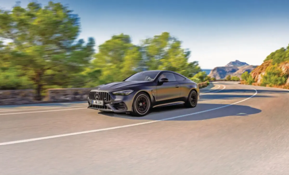 Imagem de contexto do artigo Mercedes AMG CLE 53: força, luxo e adrenalina juntos num coupé único