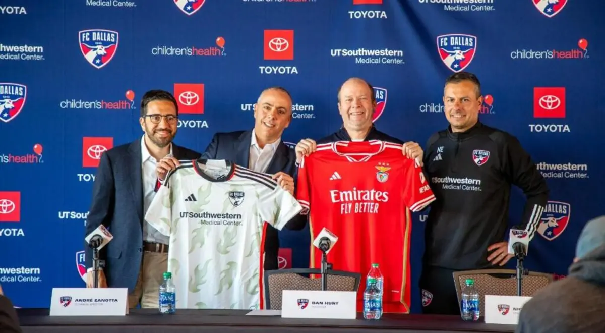 Imagem de contexto do artigo Benfica e FC Dallas assinam protocolo para o "desenvolvimento de talentos"