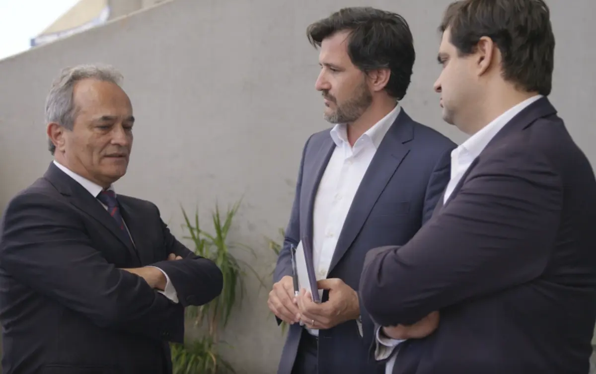 António Laranjeiro, João Borges e Tiago Madureira