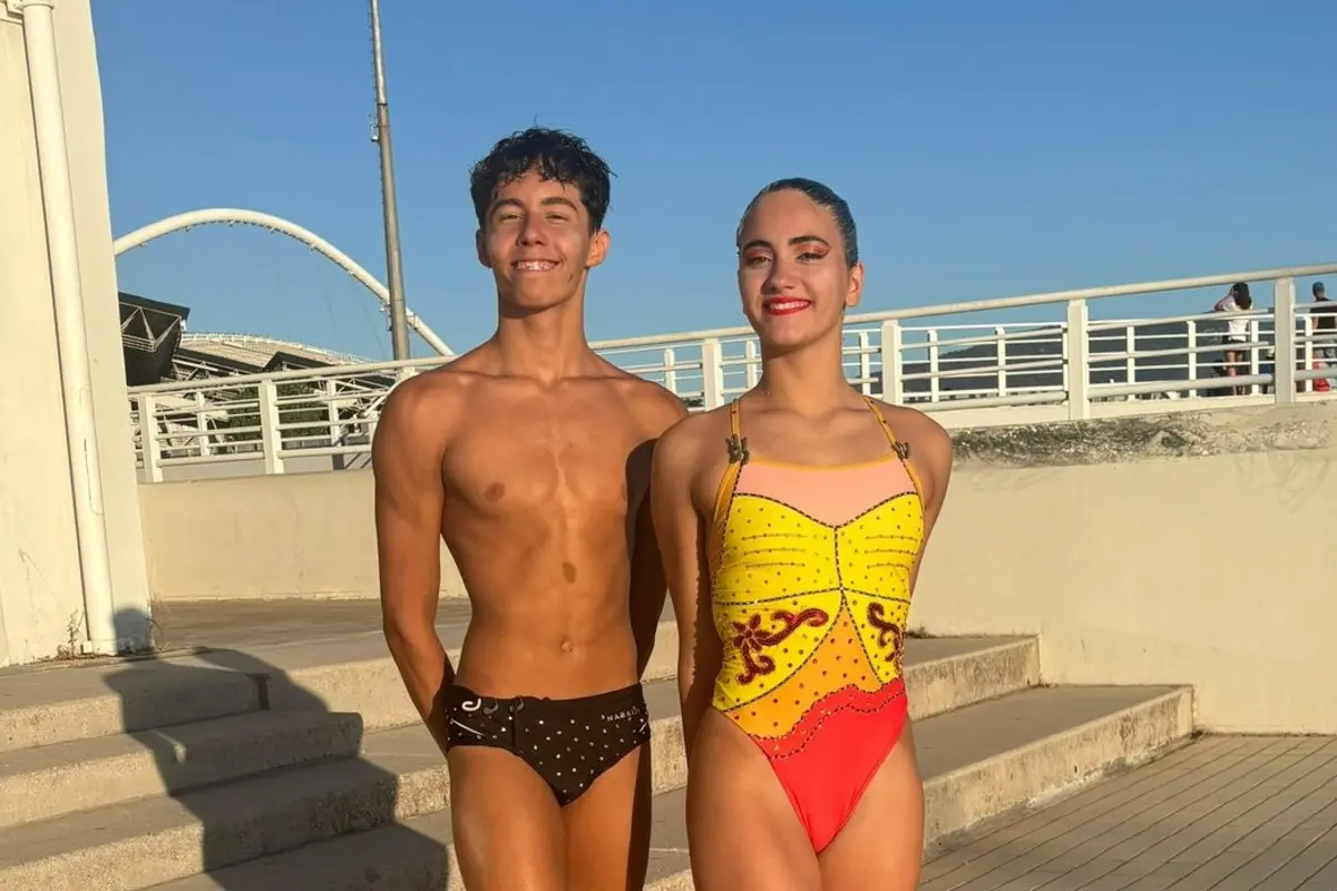 Imagem de contexto do artigo Europeus juniores de natação artística: Portugal em sexto no dueto misto técnico