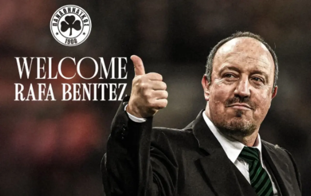 Imagem de contexto do artigo Rafa Benítez é oficial: "O melhor que já orientou uma equipa grega"