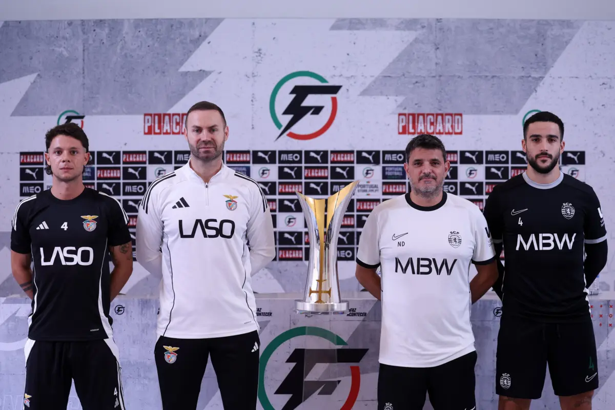 Imagem de contexto do artigo DIRETO | Supertaça de futsal: Benfica-Sporting