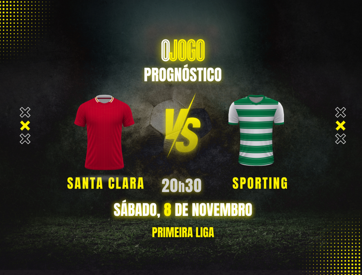 Imagem de contexto do artigo Prognóstico Santa Clara vs Sporting CP: Dicas e Odds para a Liga