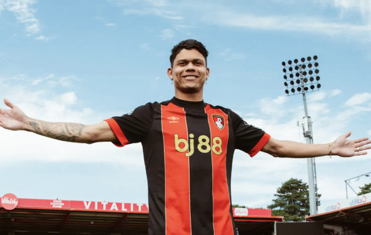 Imagem de contexto do artigo Evanilson na Premier League: agora, a oficialização do Bournemouth