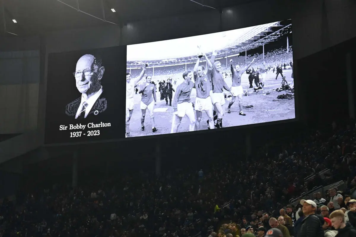 Imagem de contexto do artigo Em Inglaterra revelam a causa da morte de Bobby Charlton