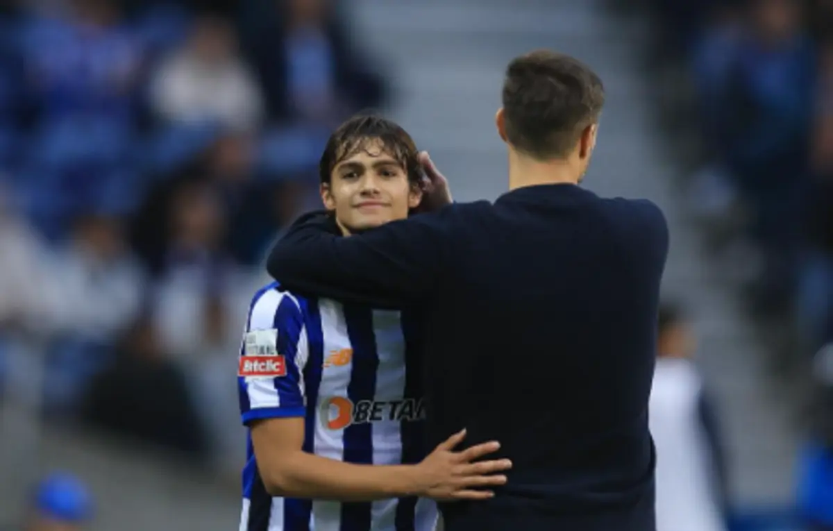 Martín Anselmi e Rodrigo Mora (Créditos: Lusa)