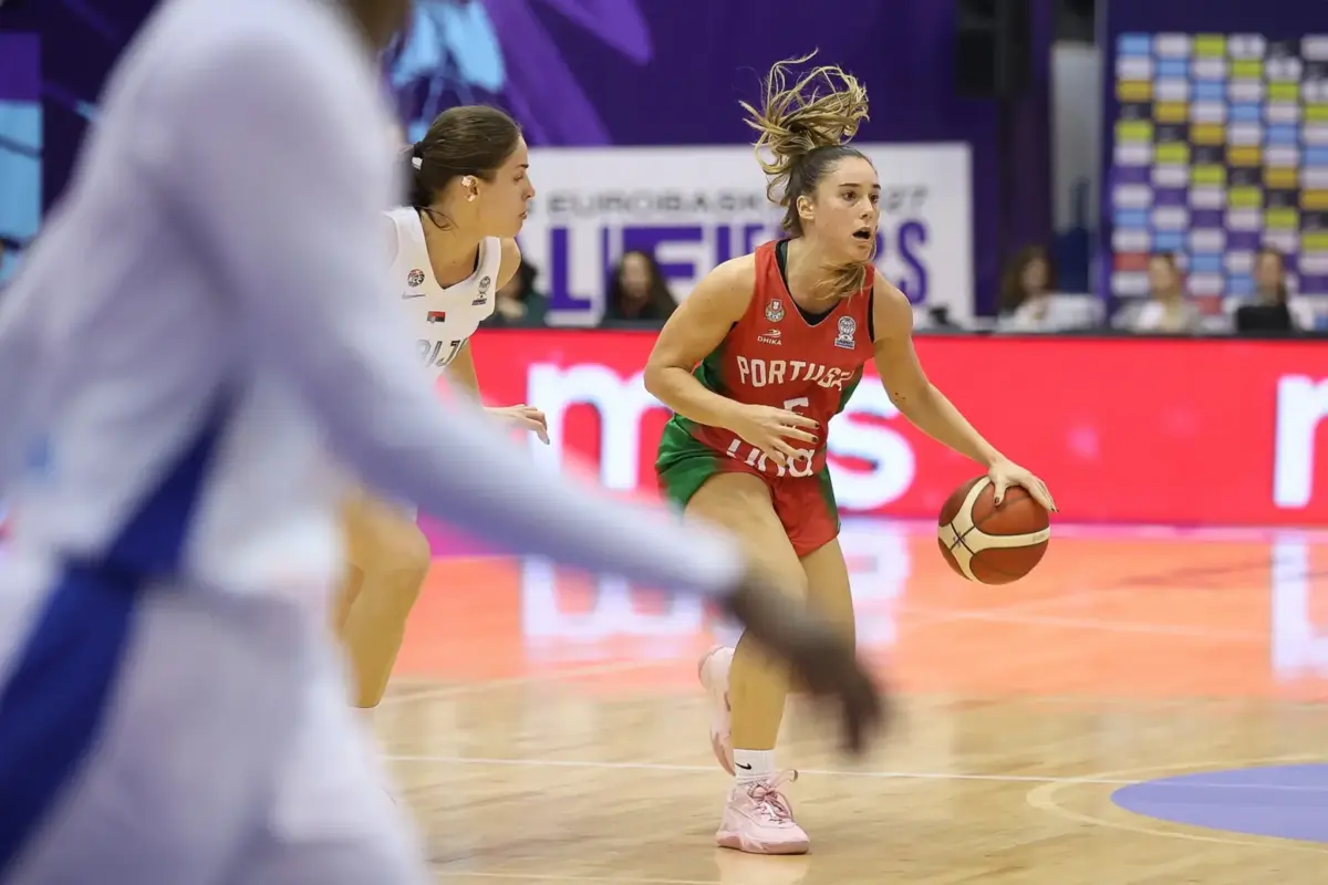 Imagem de contexto do artigo Portugal começa qualificação para o Eurobasket'2027 feminino com derrota