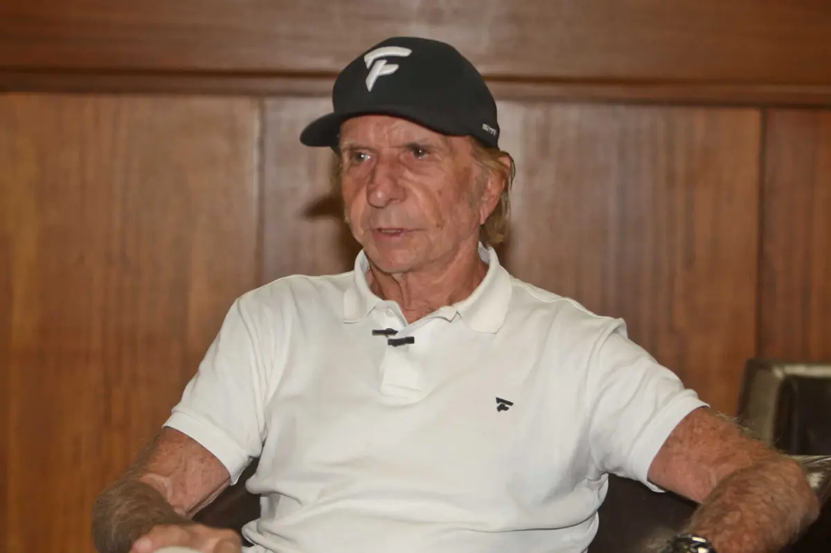 Emerson Fittipaldi, antigo piloto de Fórmula 1