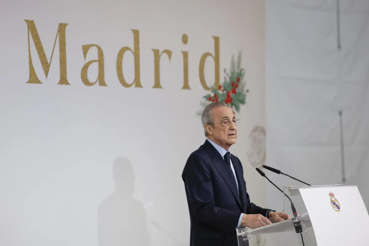 Florentino Pérez, presidente do Real Madrid