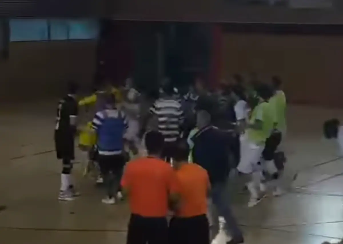 Imagem de contexto do artigo Cenas de pancadaria em jogo de futsal da distrital de Lisboa