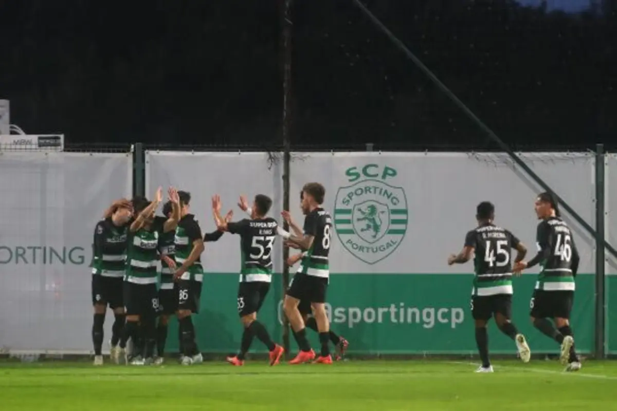 Sporting B venceu o Caldas (Créditos: FPF)