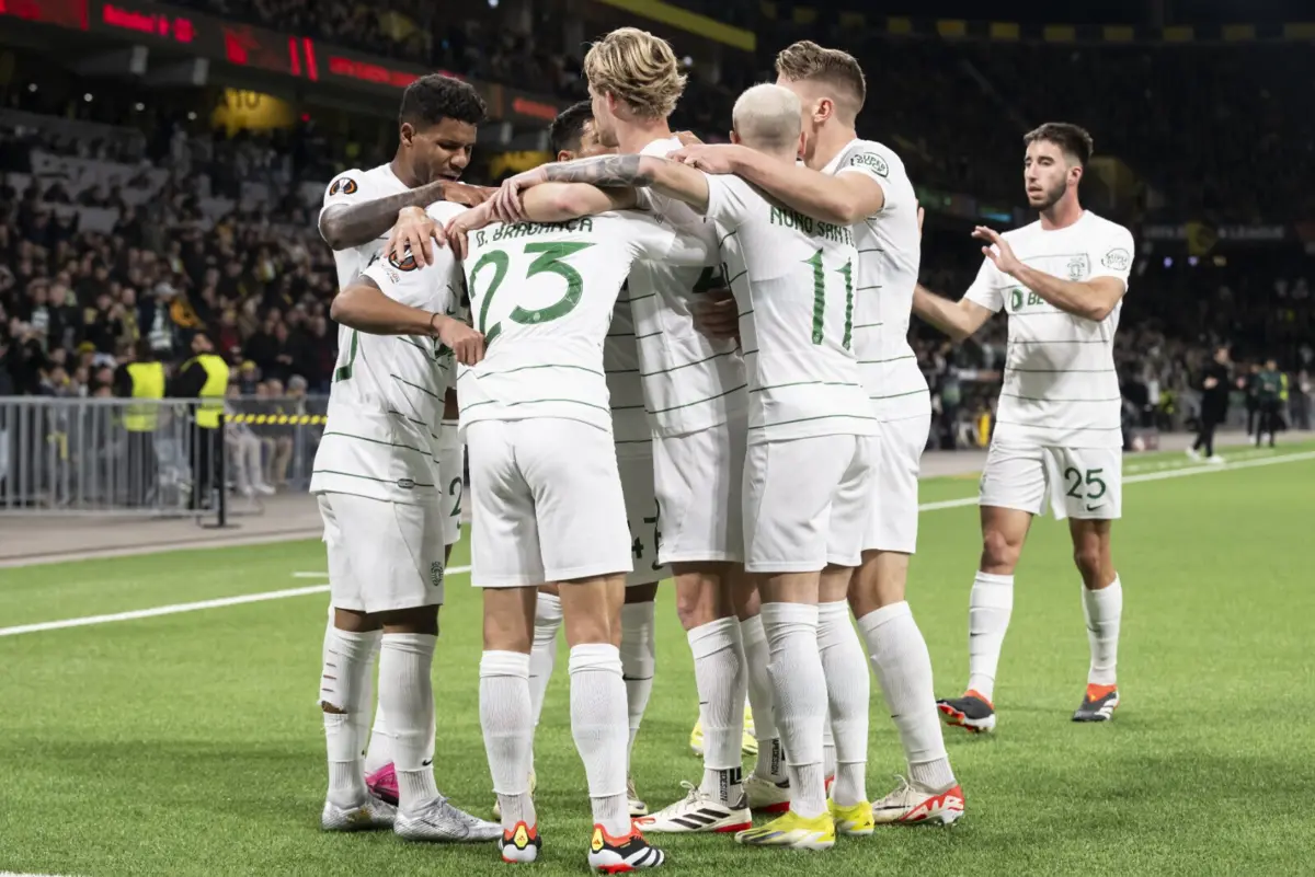 A festa do Sporting (Créditos: EPA)