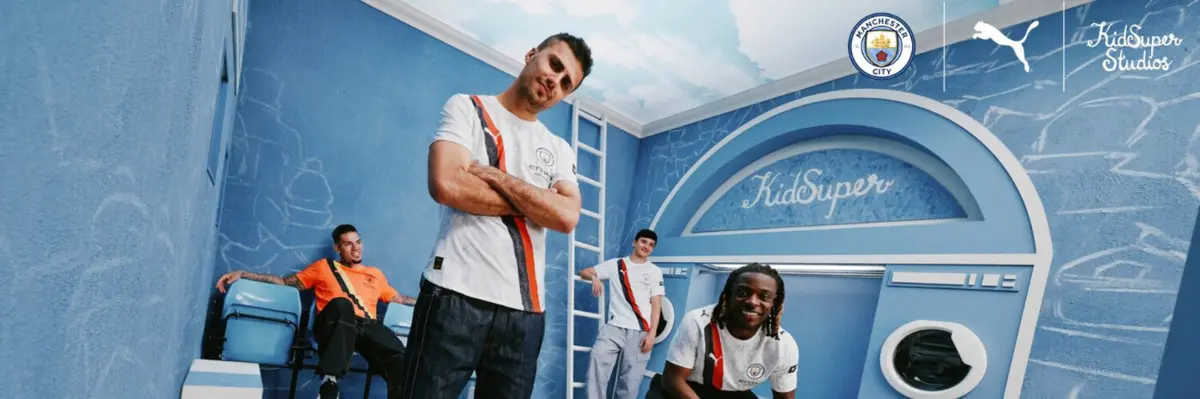 Imagem de contexto do artigo Manchester City renova com a Puma e bate recorde da Premier League