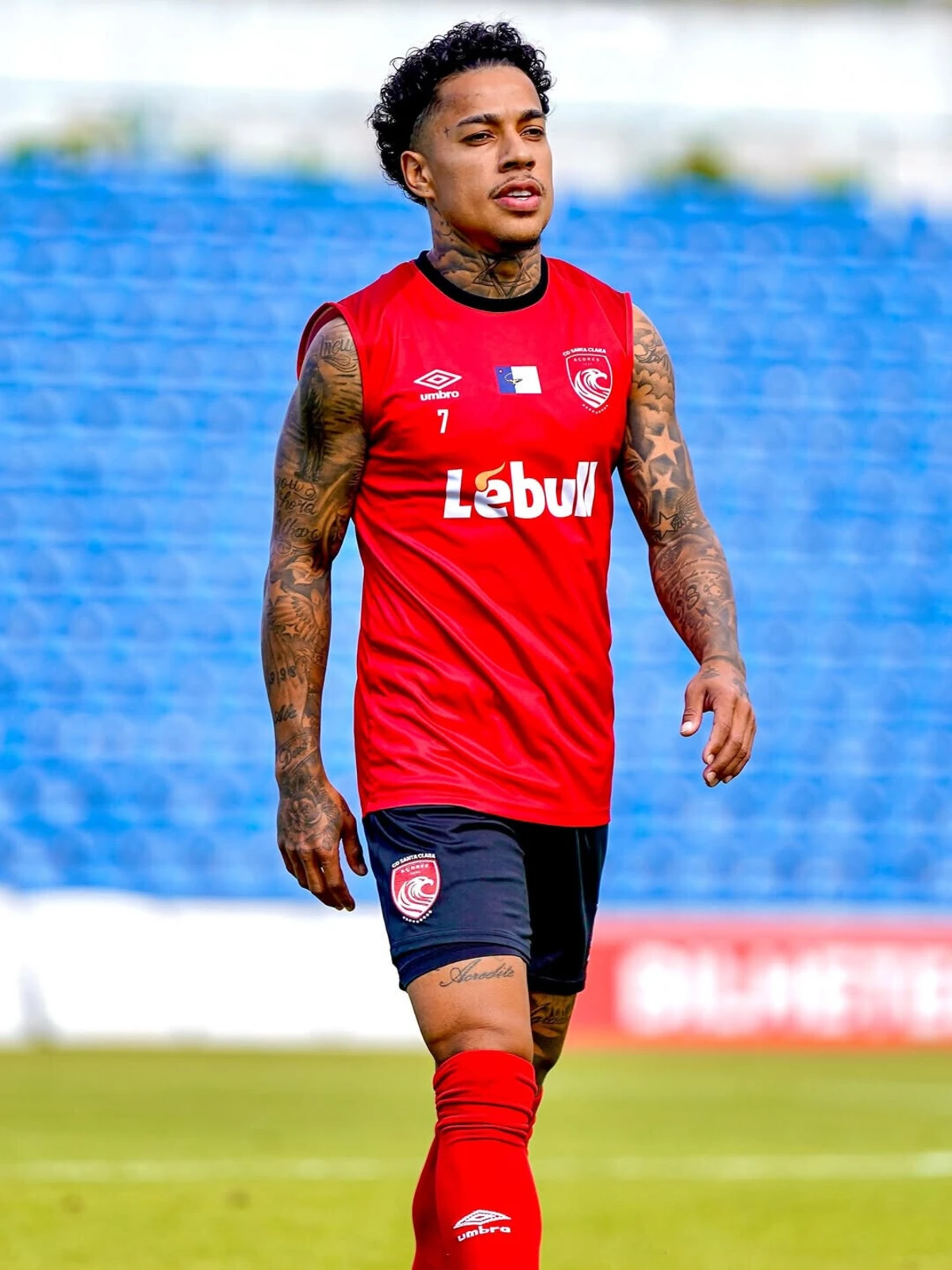 Matheusinho, jogador do Santa Clara (créditos: Matheusinho/Instagram)