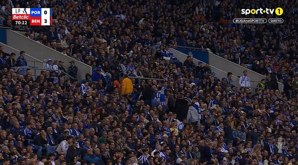 Adeptos deixam Dragão