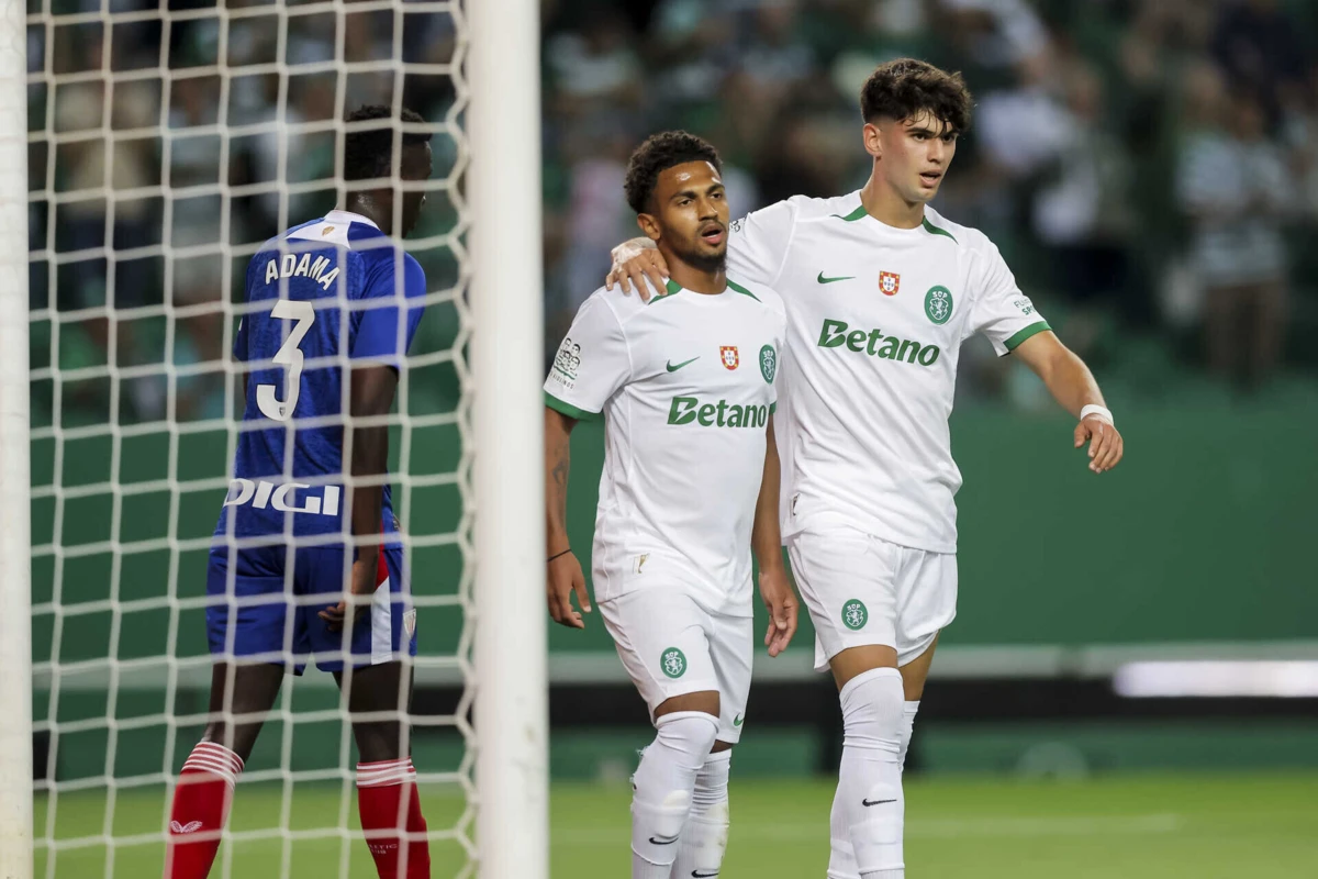 Rodrigo Ribeiro na pré-época do Sporting (créditos: Gerardo Santos / Global Imagens)