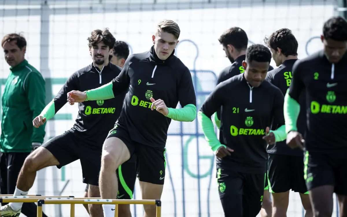 Imagem de contexto do artigo Sporting prepara Atalanta com uma única baixa