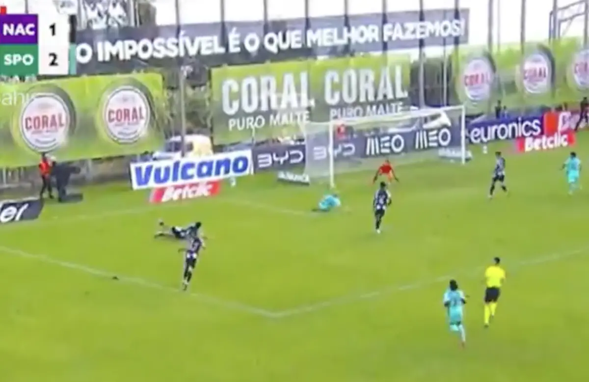 Imagem de contexto do artigo Nacional-Sporting: Harder entra, marca e bate no símbolo do leão