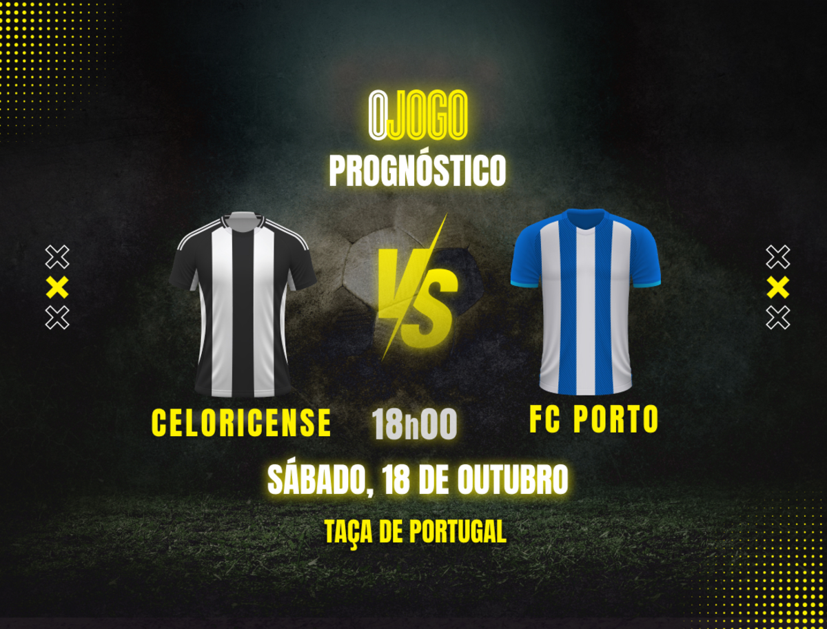 Imagem de contexto do artigo Prognóstico CD Celoricense vs FC Porto: Dicas e Odds