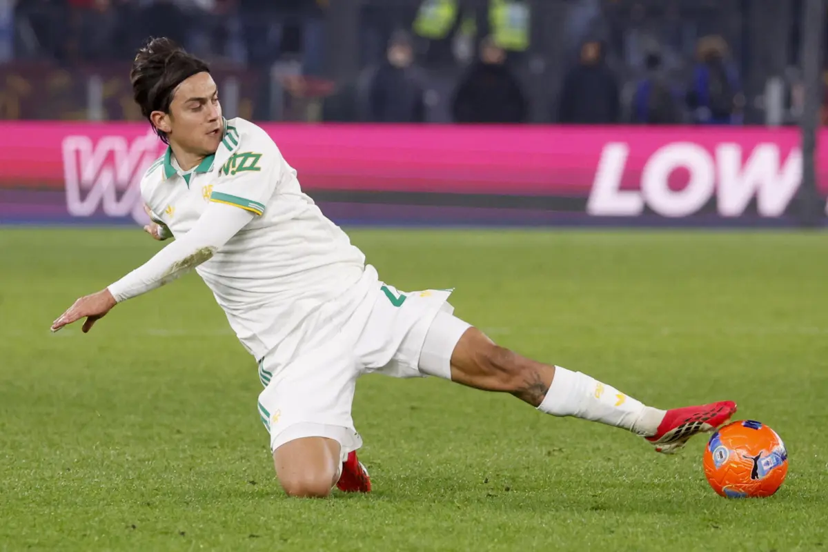 Dybala em final de contrato com a Roma