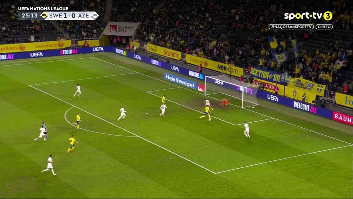 Imagem de contexto do artigo Gyokeres não pára de marcar e a vítima foi Fernando Santos: veja o golo