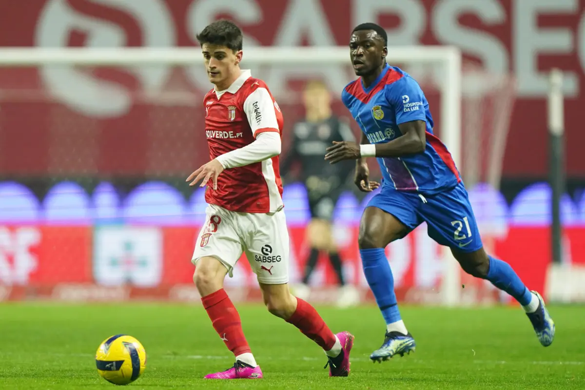 Pau Víctor no Braga-Alverca