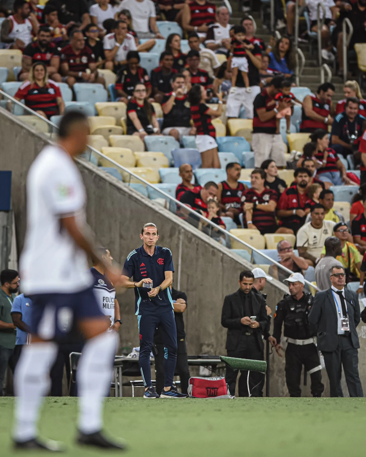 Filipe Luís, treinador do Flamengo (Créditos: CR Flamengo)