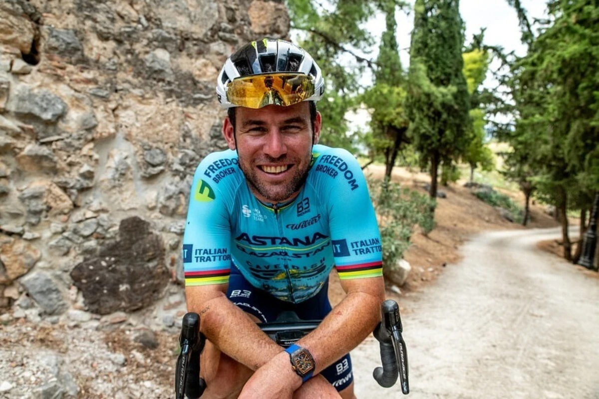 Reprodução/ Instagram Mark Cavendish