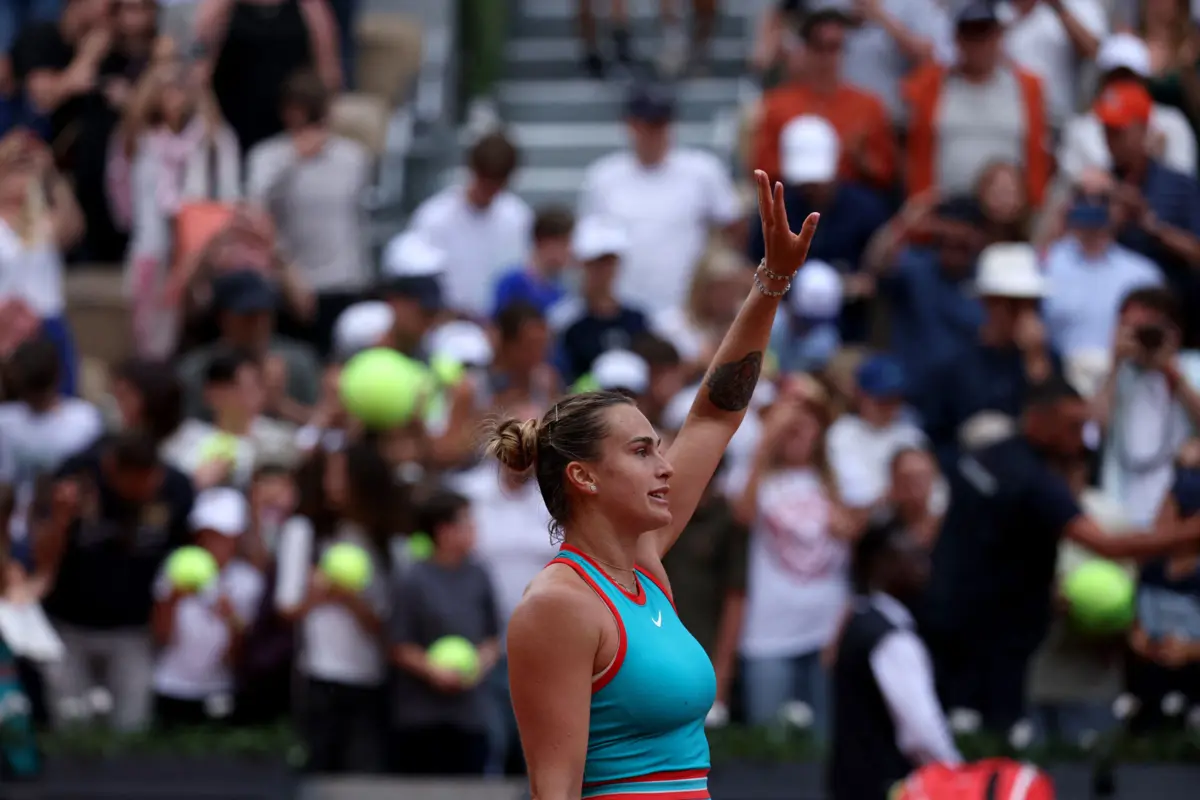 Aryna Sabalenka (Créditos: AFP)