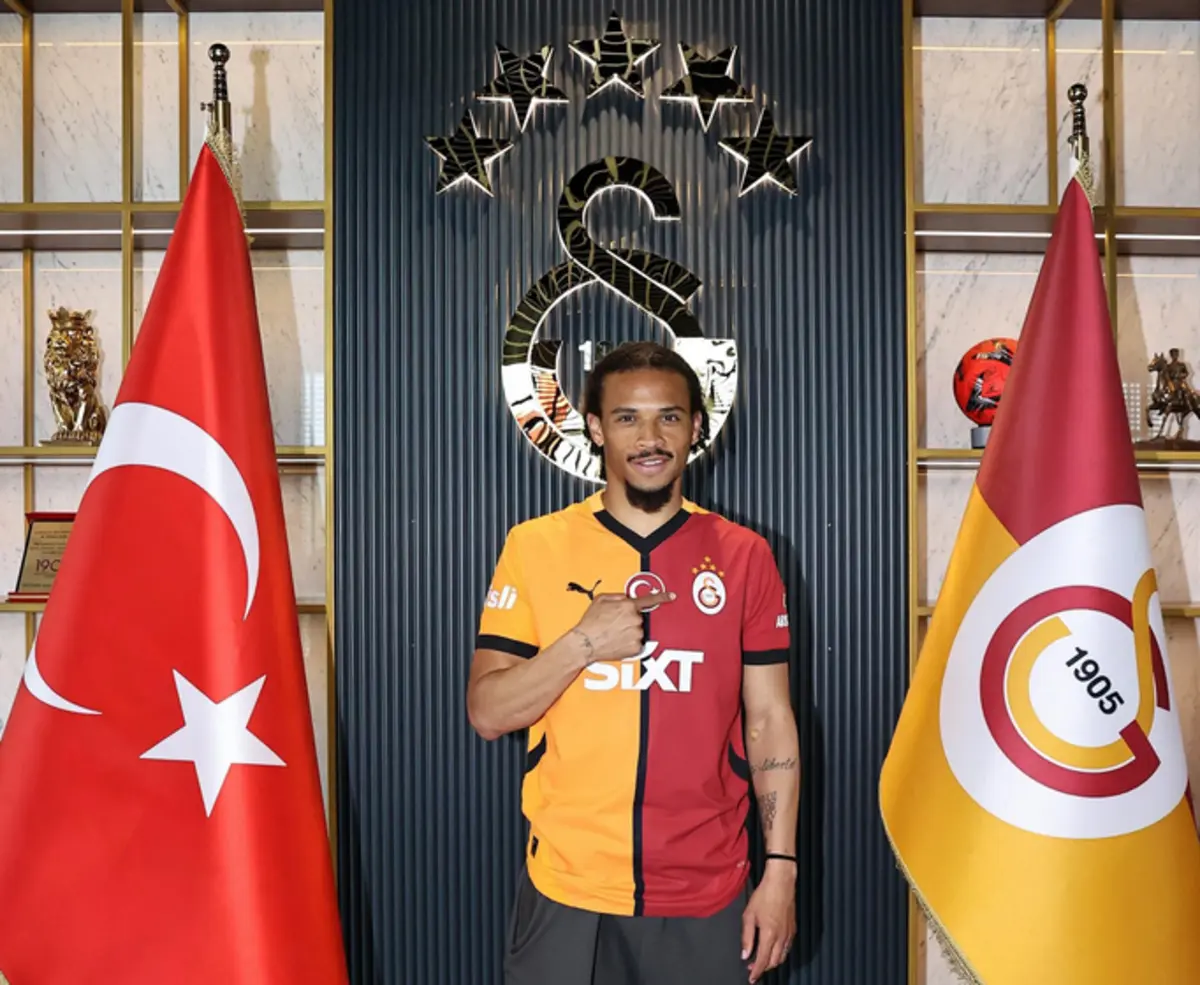 Imagem de contexto do artigo Oficial: Leroy Sané assina por três anos com o Galatasaray