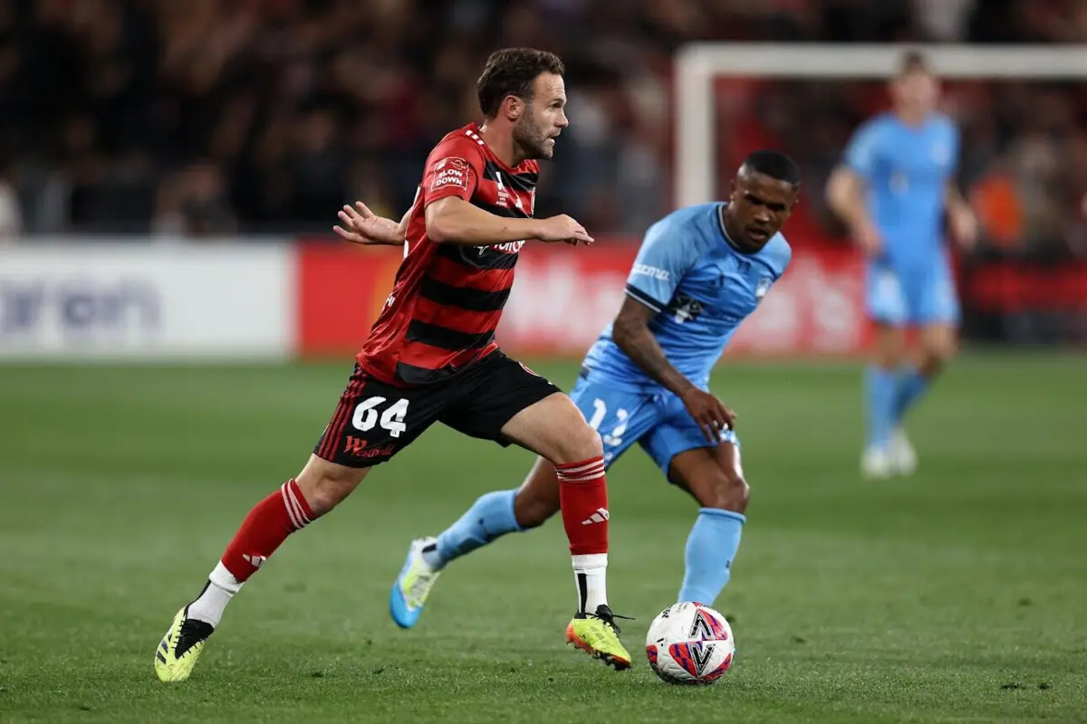 Juan Mata no WS Wanderers