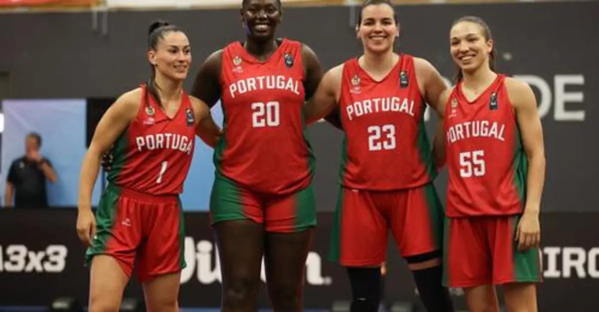 Seleção de basquetebol 3x3 feminina (créditos: FPB)