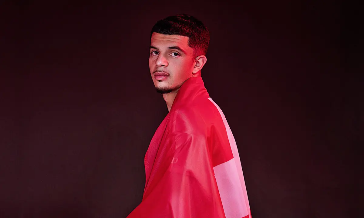 Amdouni chamado pela Suíça (Reprodução: Benfica)