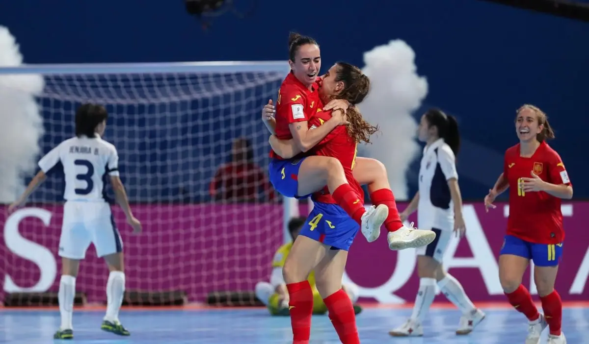 Imagem de contexto do artigo Espanha vence Tailândia no arranque do primeiro Mundial feminino de futsal