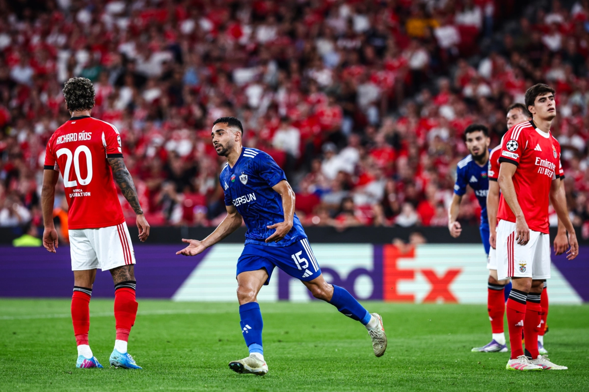Qarabag venceu Benfica na Luz na primeira jornada da fase de liga