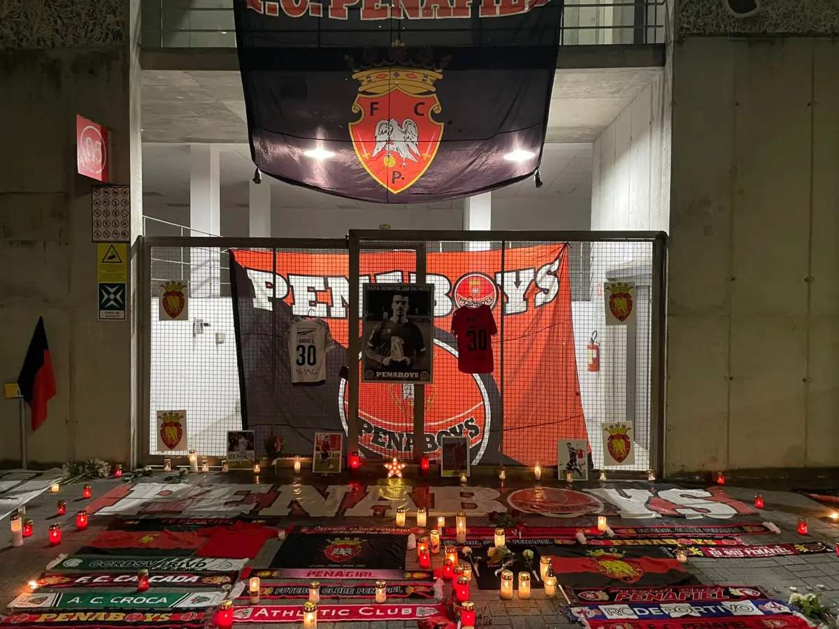 Imagem de contexto do artigo Memorial: veja as imagens da homenagem a André Silva em Penafiel