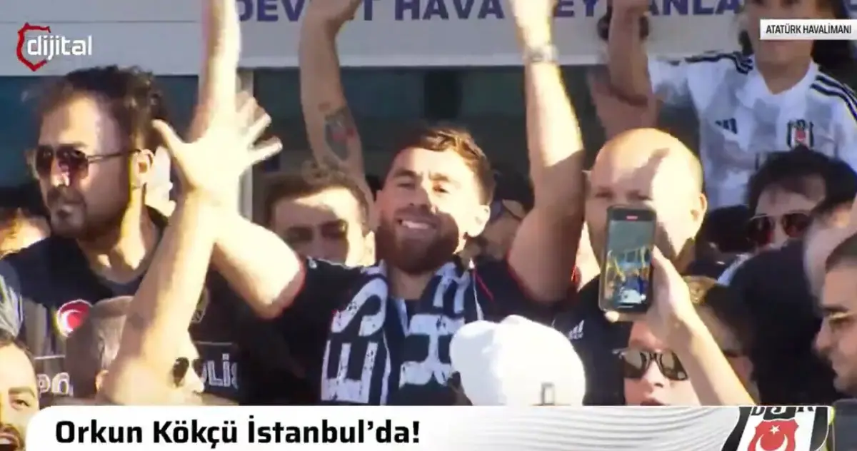 Imagem de contexto do artigo Kokçu recebido em clima de festa após aterrar em Istambul: veja o vídeo