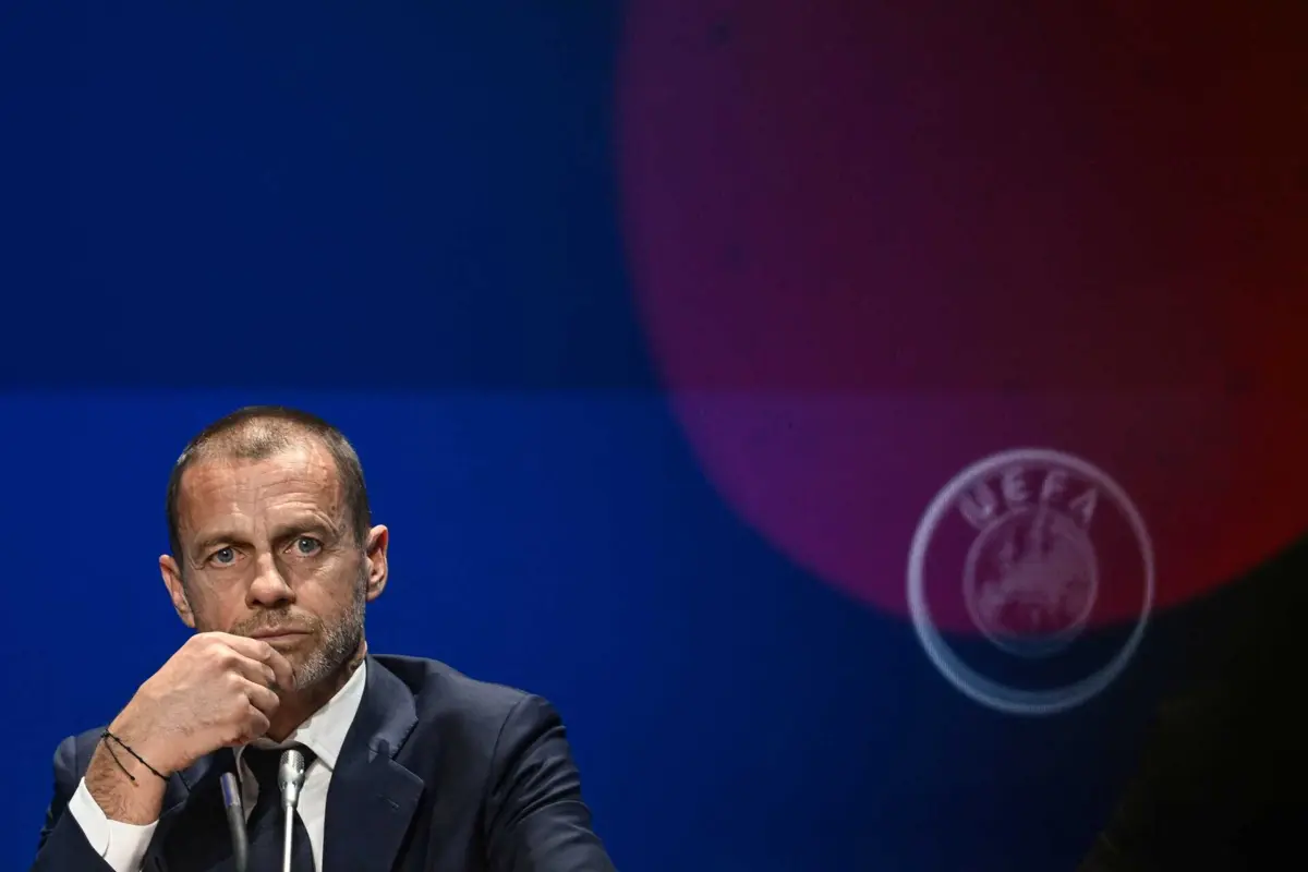 Aleksander Ceferin, presidente da UEFA (créditos: AFP)